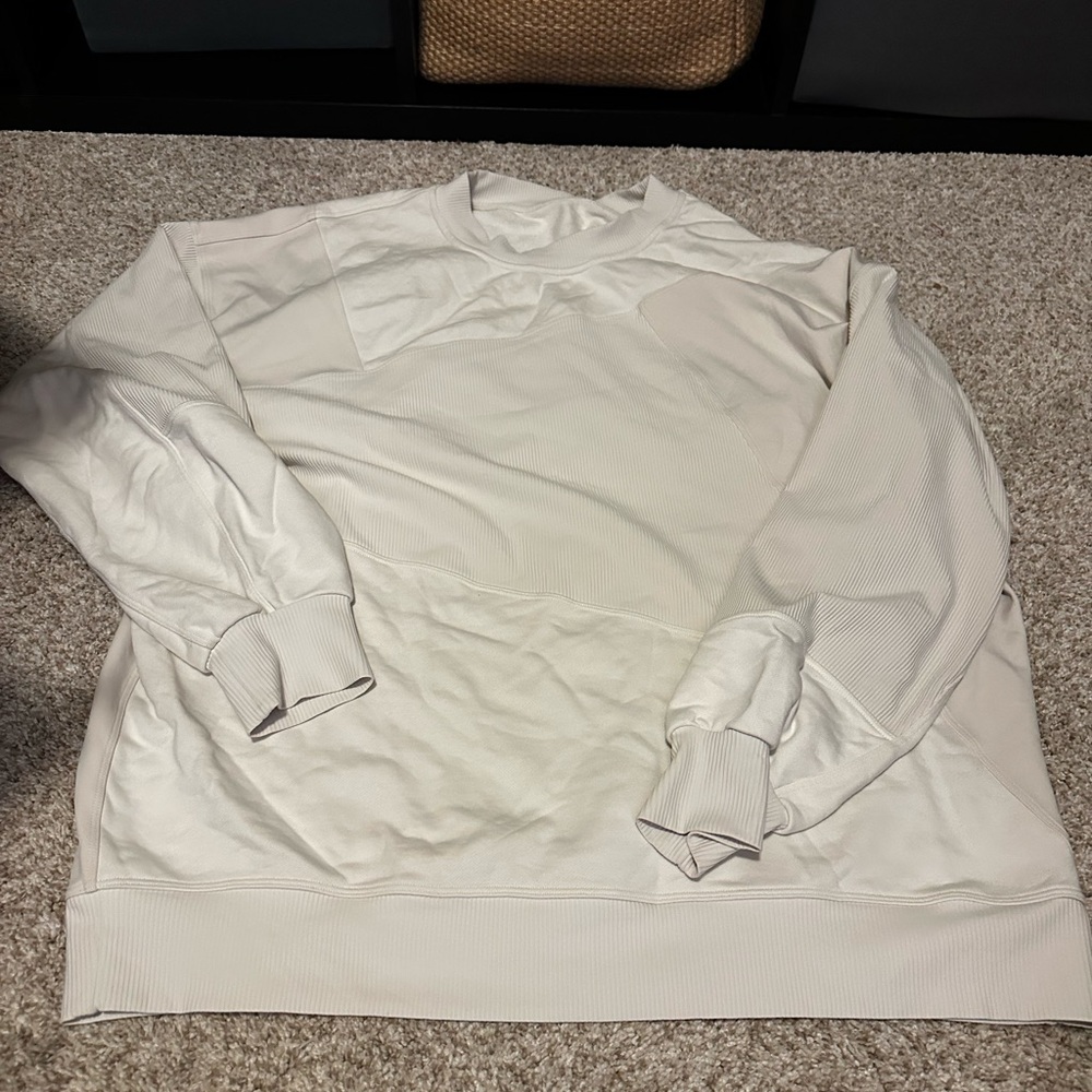 Lululemon oversized Cream Sweater